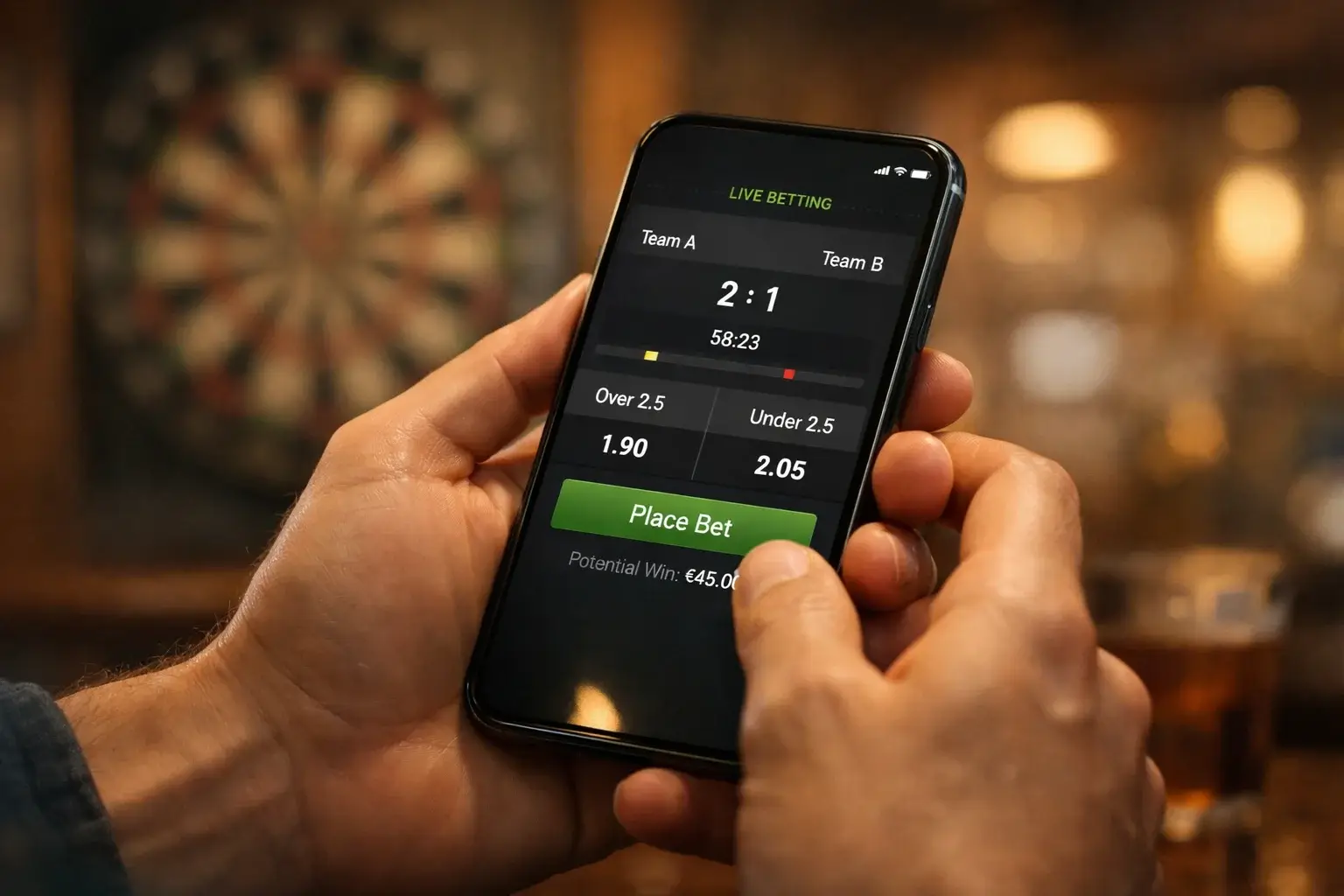 Nederlandse darts bookmakers vergelijking